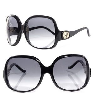 Balenciaga Oversized Round Sunglasses